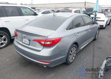 2016 Hyundai Sonata Sport from USA, damaged, VIN 5NPE34AF7GH381334